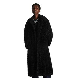 COS FAUX SHEARLING COAT
